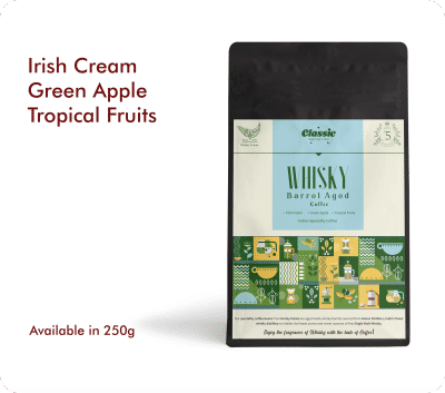 Whisky Barrel Aged Coffee by Classic Coffees