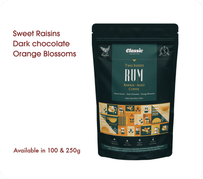 Classic Two Indies Rum Barrel-Aged Coffee by Classic Coffees