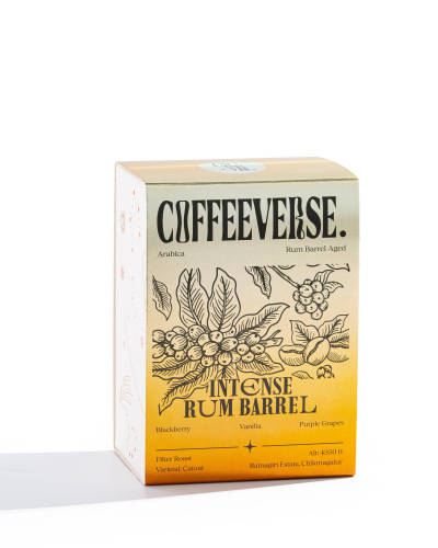Intense Rum Barrel Aged Coffee by Coffeeverse
