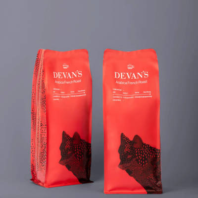 Arabica French Roast Coffee by Devan's