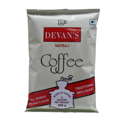Devans Natraj Coffee ( 70% Coffee + 30% Chicory) by Devan's