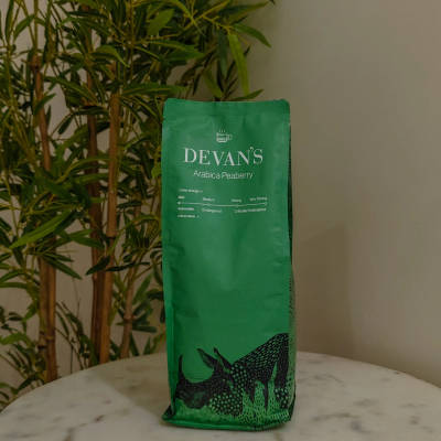 Arabica Peaberry Coffee by Devan's