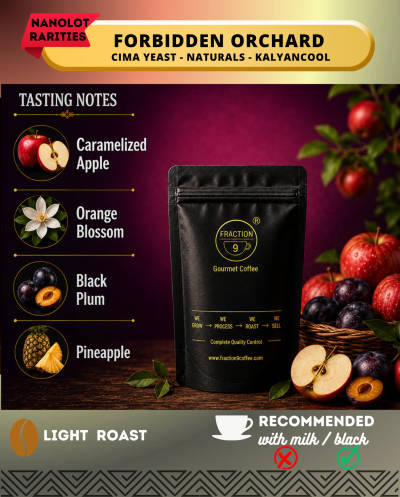 Forbidden Orchard - CIMA Yeast - Naturals by Fraction 9 Coffee