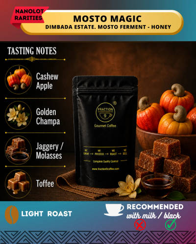 Mosto Magic - Honey Process by Fraction 9 Coffee