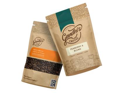Peaberry A Blend by Gandhi's Coffee