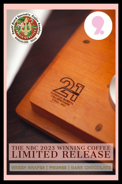 NBC 2023 Winning Coffee by Genetics Coffee
