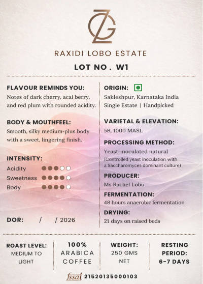 Raxidi Lobo · by Ground Zero Coffee Roasters