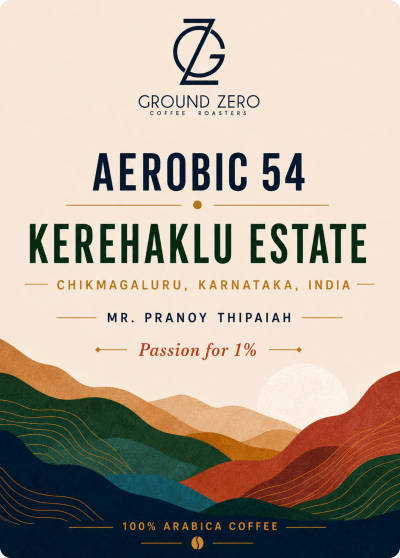 Aerobic 54 Kerehaklu Estate · by Ground Zero Coffee Roasters