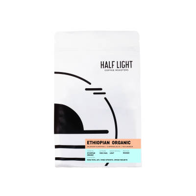 Ethiopian Organic by Balanoor Plantation by Half Light Coffee Roasters