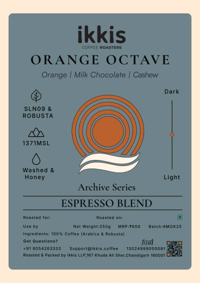 Orange Octave by Ikkis Coffee Roasters