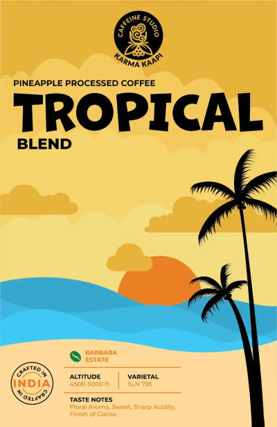Tropical - Pineapple Fermented Coffee by Karma Kaapi