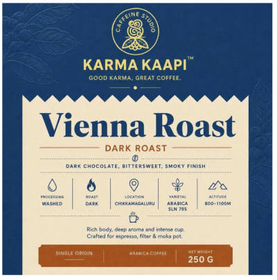 Vienna Roast {dark by Karma Kaapi} by Karma Kaapi