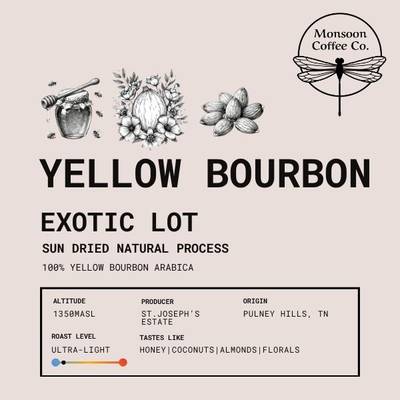 Yellow Bourbon by Monsoon Coffee Co.
