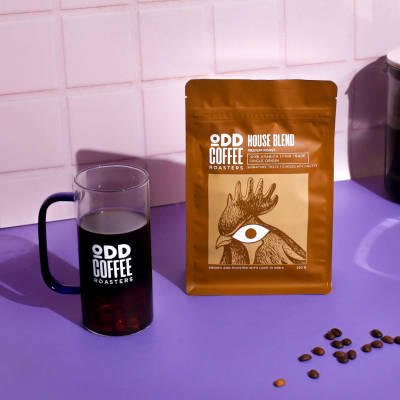 House Blend 60:40 Medium Roast Beans by Odd Coffee Roasters