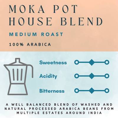 Moka Pot House Blend by Pahadee Coffee Roasters