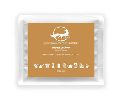 Middle Ground [Espresso Blend] by Quick Brown Fox Coffee Roasters