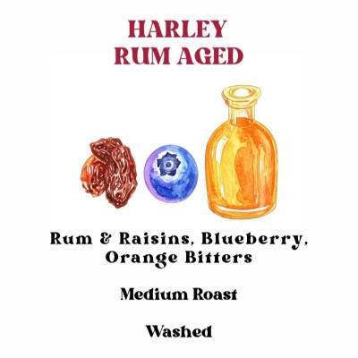 Harley Rum Aged (SCA 87) by Rossette Coffee