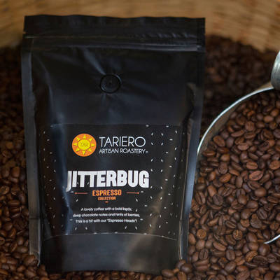 Jitterbug Medium Roast Coffee by Tariero Artisan Roastery