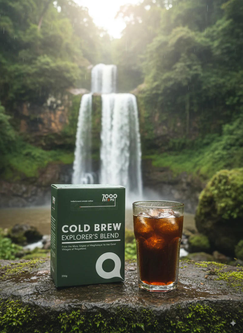 Northeast Cold Brew – Premium Cold Brew Coffee Bags — medium roast Arabica coffee from Assam, Tripura, Meghalaya