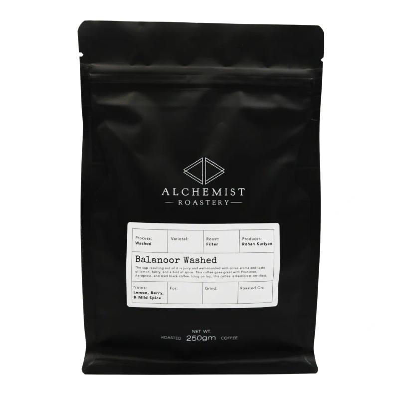 Balanoor Washed — light roast Arabica coffee from Chikmagalur