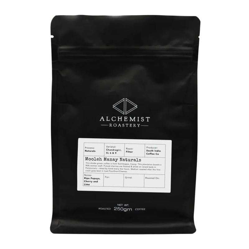 Mooleh Manay Naturals — Medium roasted roast coffee from Coorg