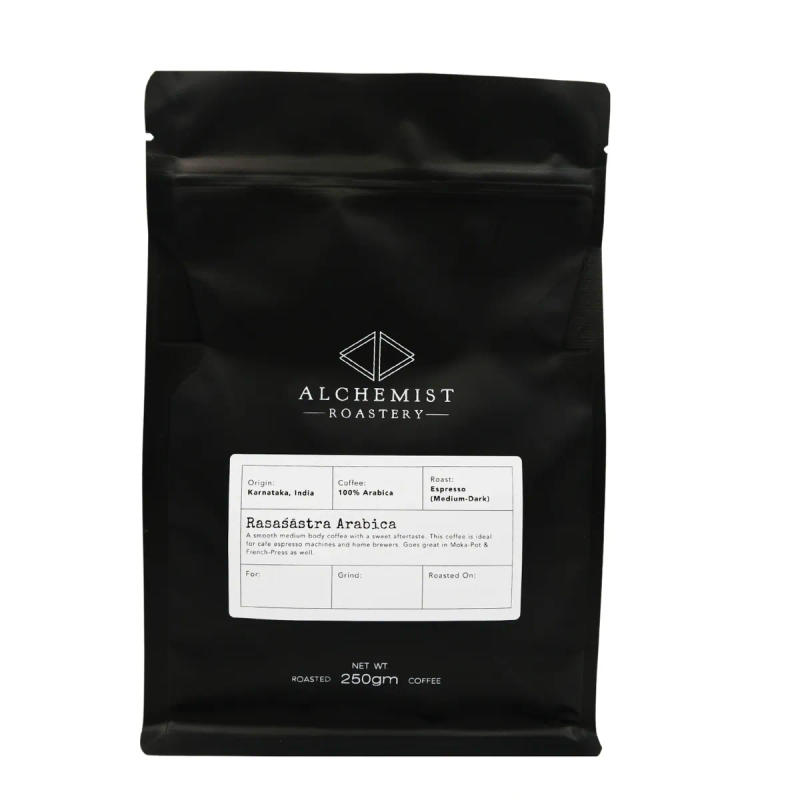 Rasaśāstra Arabica — medium_dark roast Arabica coffee