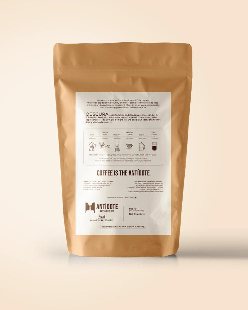 Obscura — Antidote Coffee Roasters