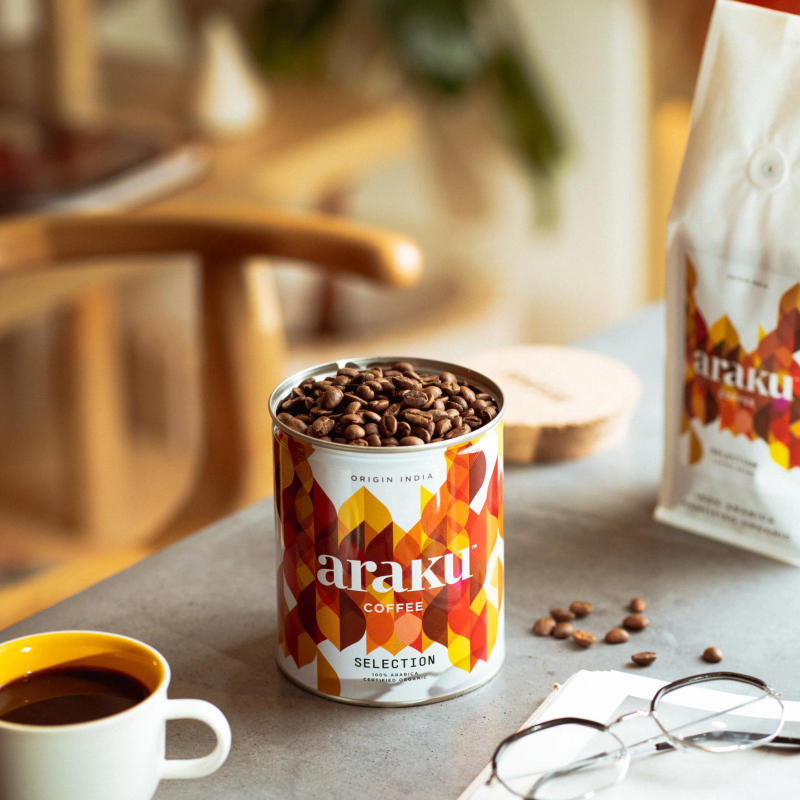 Selection — Medium dark roast roast Arabica coffee from Araku Valley