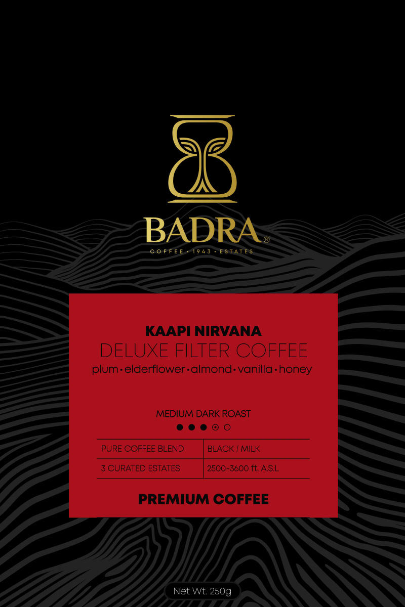 Kaapi Nirvana — Medium dark roast Blend coffee from Chikmagalur