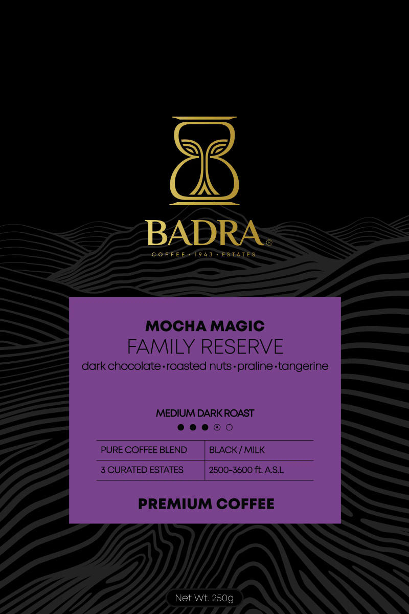 Mocha Magic — Medium dark roast Blend coffee from Chikmagalur