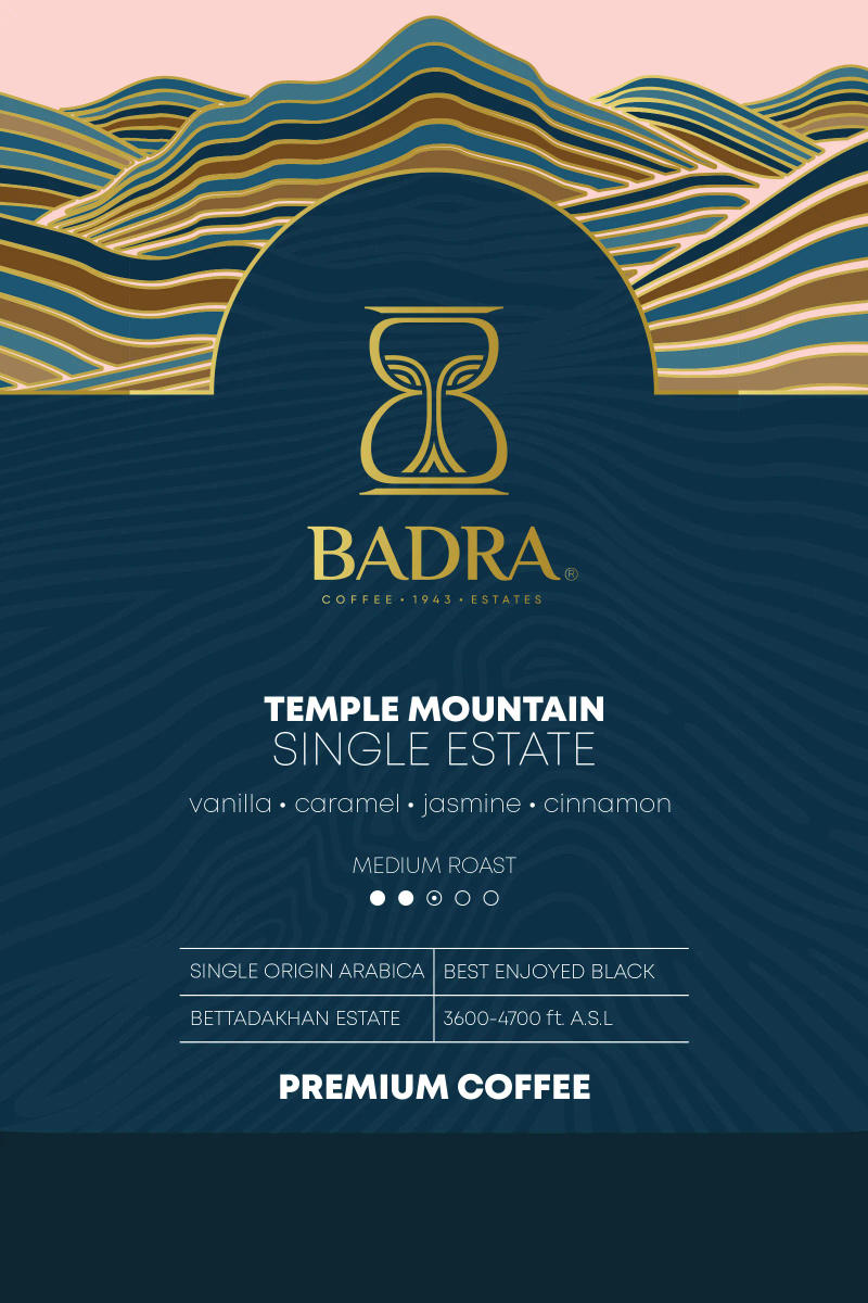 Temple Mountain — Medium roast Arabica coffee from Bababudangiri Hills