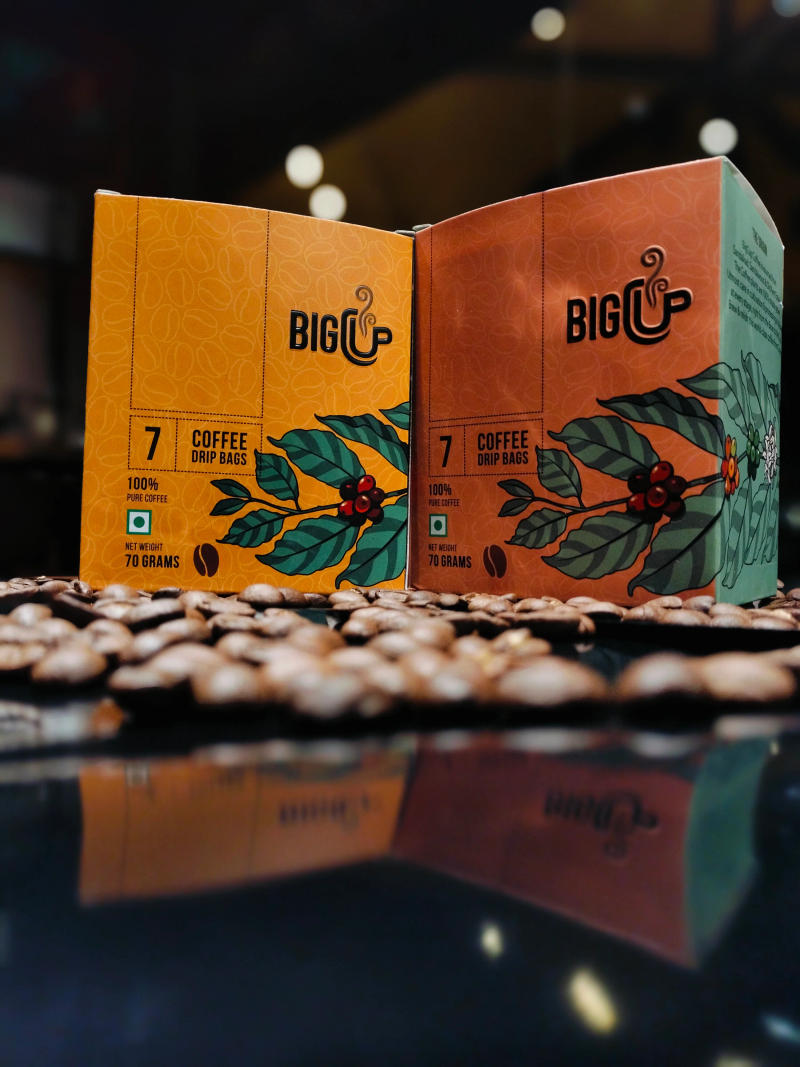 Coffee Drip Bags — light roast Arabica coffee