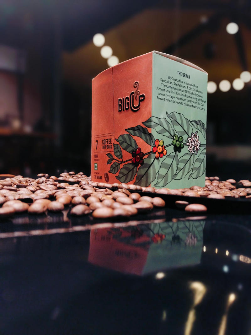 Coffee Drip Bags — light roast Arabica coffee