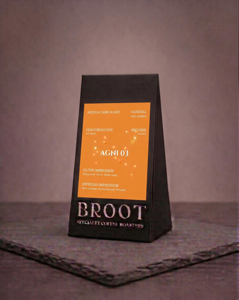 Agni 03 — Medium-dark roast Arabica coffee from Karnataka