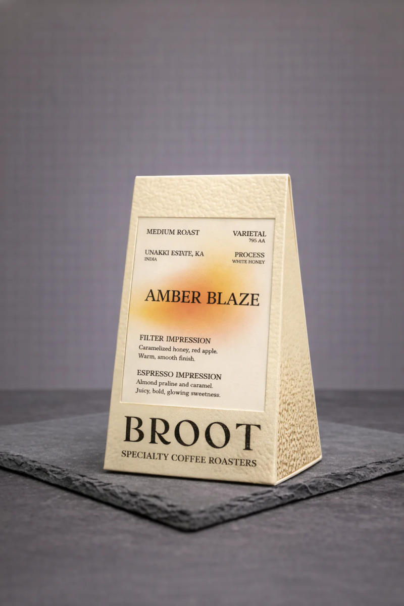 Amber Blaze — medium_dark roast Arabica coffee from Chikmagalur