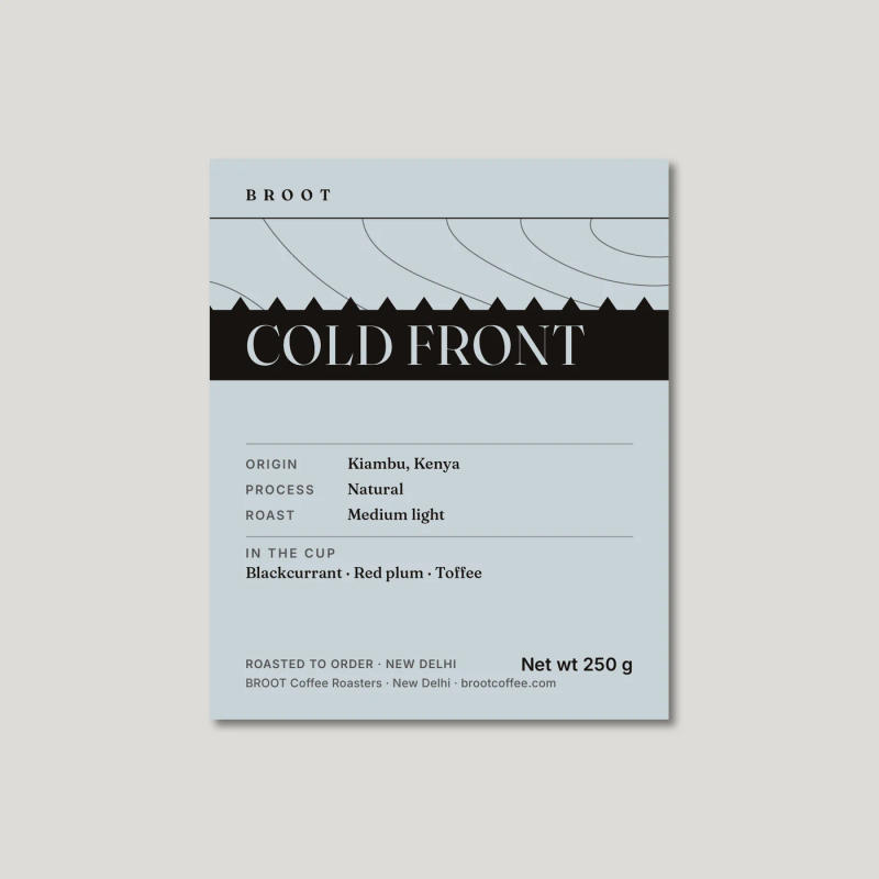Cold Front — Depth 36 roast Arabica coffee from Kiambu, Kenya