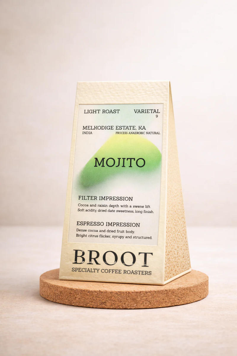 Mojito — Medium-Light roast Arabica coffee from Chikmagalur