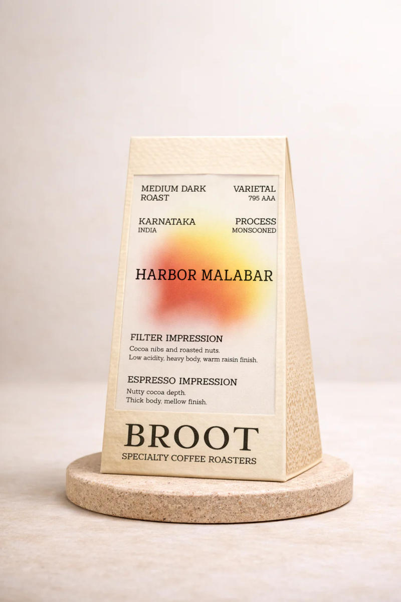 Harbor Malabar — Medium-Dark roast Arabica coffee from Chikkamagalur, Karnataka