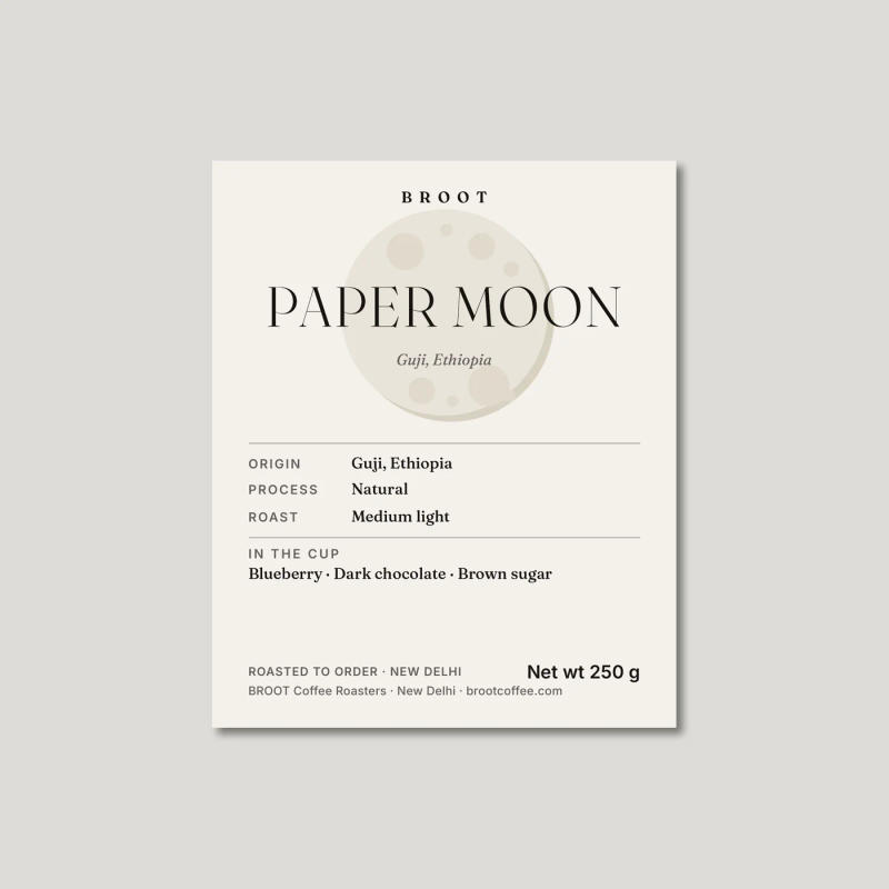 Paper Moon — Depth 36 roast Arabica coffee from Guji