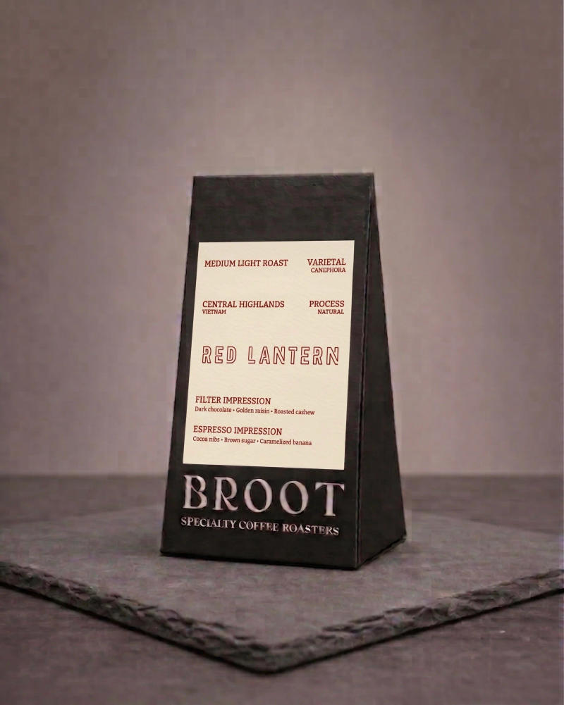 Red Lantern — Medium Light roast Robusta coffee from Central Highlands