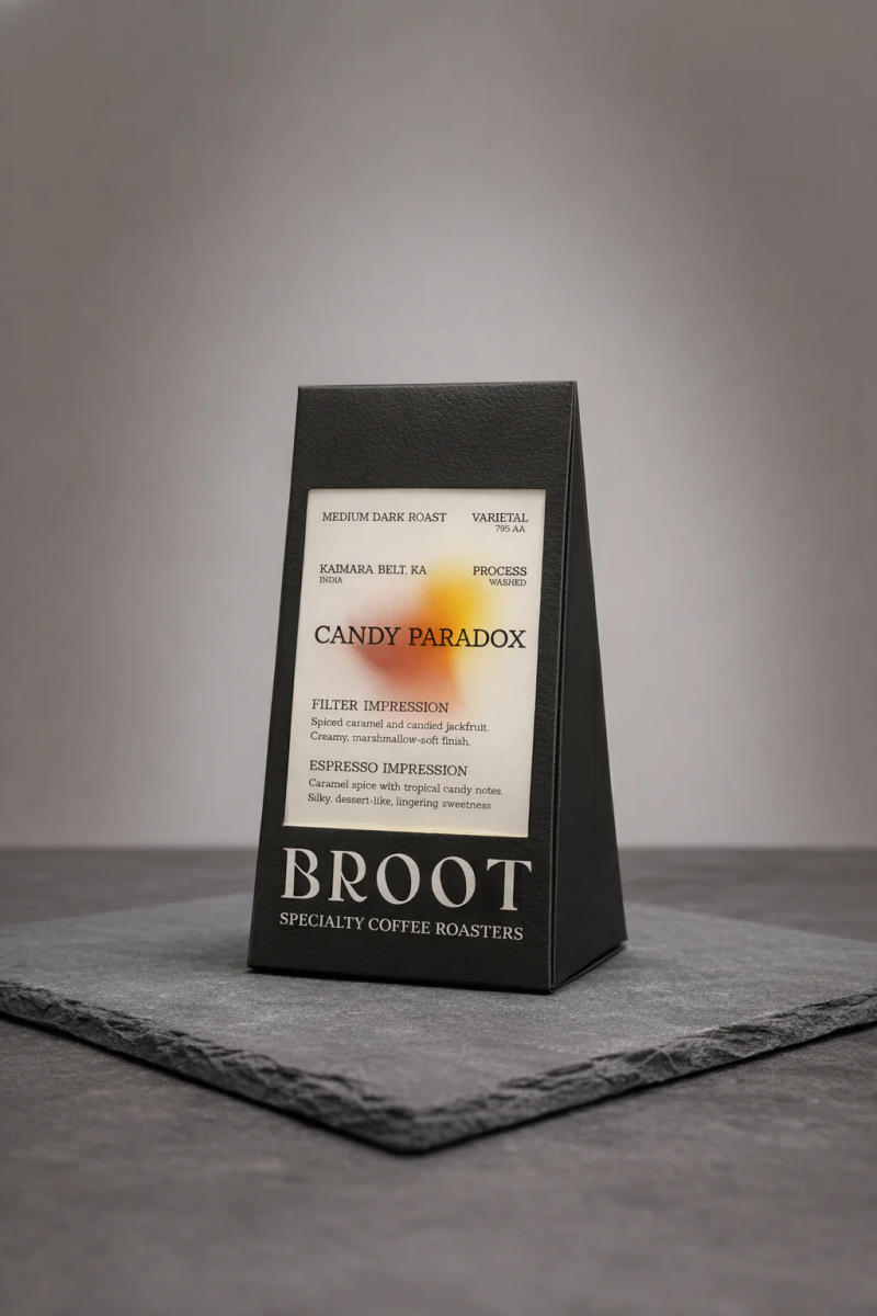 Candy Paradox — Medium - Dark roast Arabica coffee from Kaimara Belt, Chikmagalur