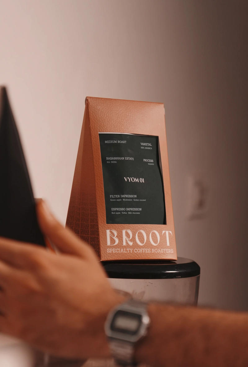 Vyom 01 — medium roast Arabica coffee from Chikmagalur