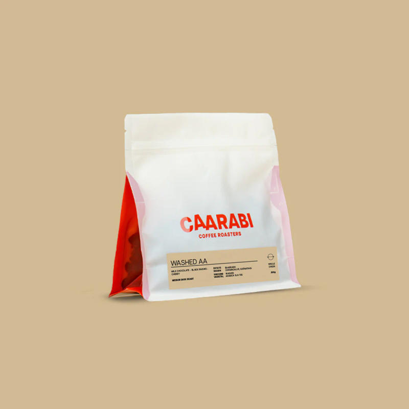 Baarbara Washed AA — Medium Dark roast Arabica coffee from Chikmagalur, Karnataka