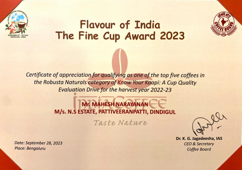 Couverture Canephora - Filter Roast - Pre-Order Now — light roast Robusta coffee from Pulneys, Tamil Nadu
