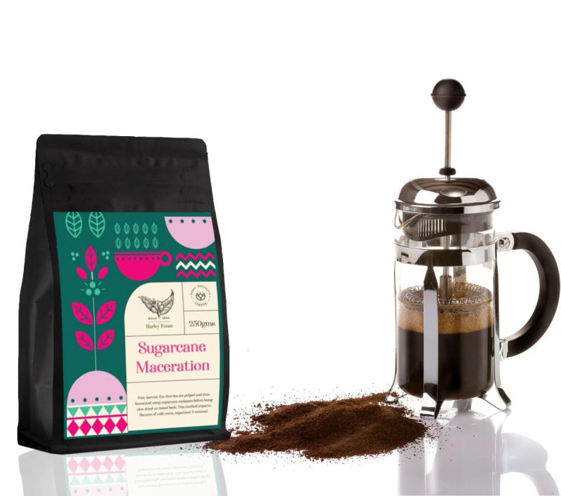 Sugarcane Maceration — Light to Medium roast Arabica coffee from Sakleshpur