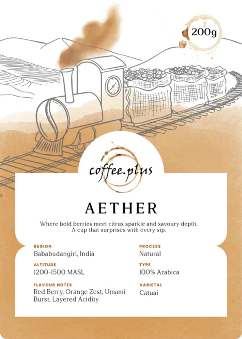 Aether — Medium Roast roast Arabica coffee from Western Ghats