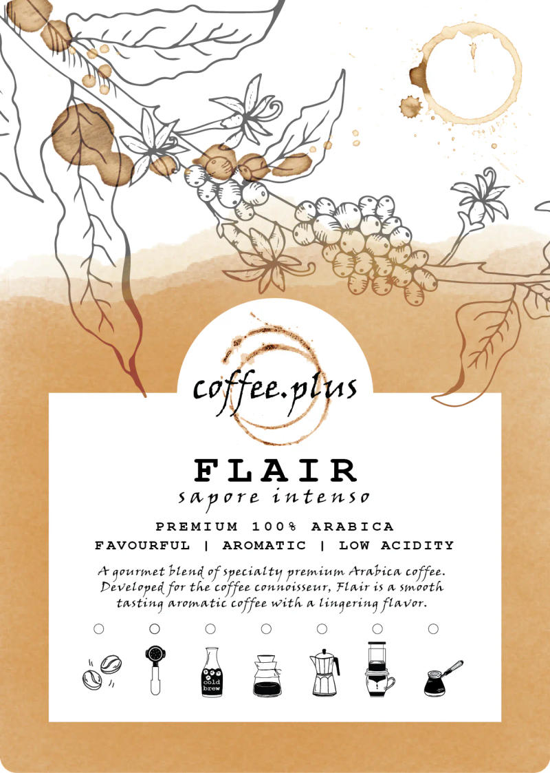 Flair — City Plus (Medium-Light) roast Blend coffee from India
