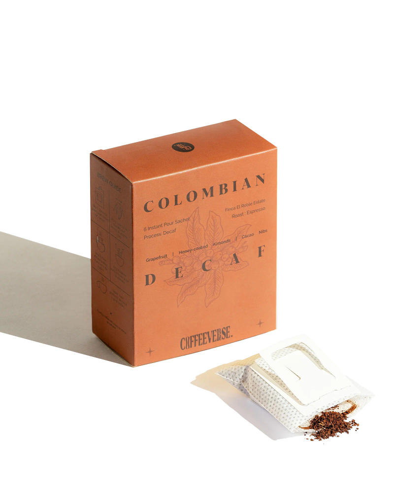 Colombian Decaf Instant Brew — dark roast Blend coffee