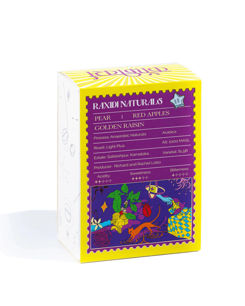 Raxidi Naturals — light_medium roast Blend coffee from Sakleshpur, Karnataka