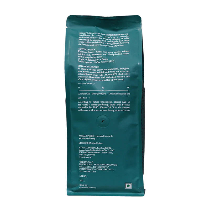 Oriental Espresso Blend — high roast roast Blend coffee